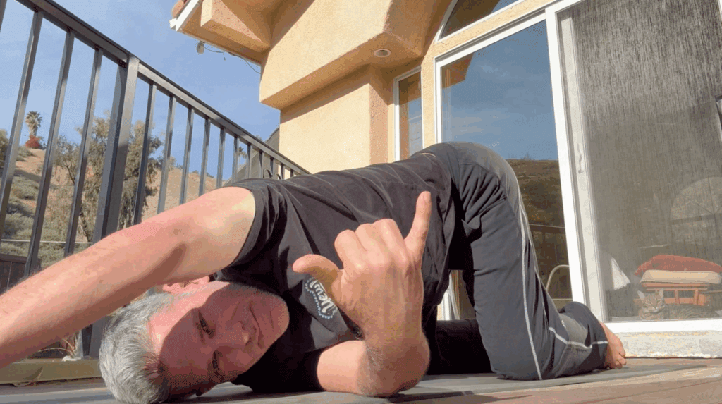 Thread the Needle Shoulder Stretch Video Tutorial | Yoga Poses